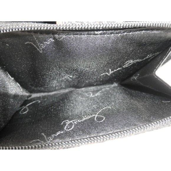 Vera Bradley Houndstooth Brown Mini Zip Wallet ~ Retired Pattern - Picture 10 of 10